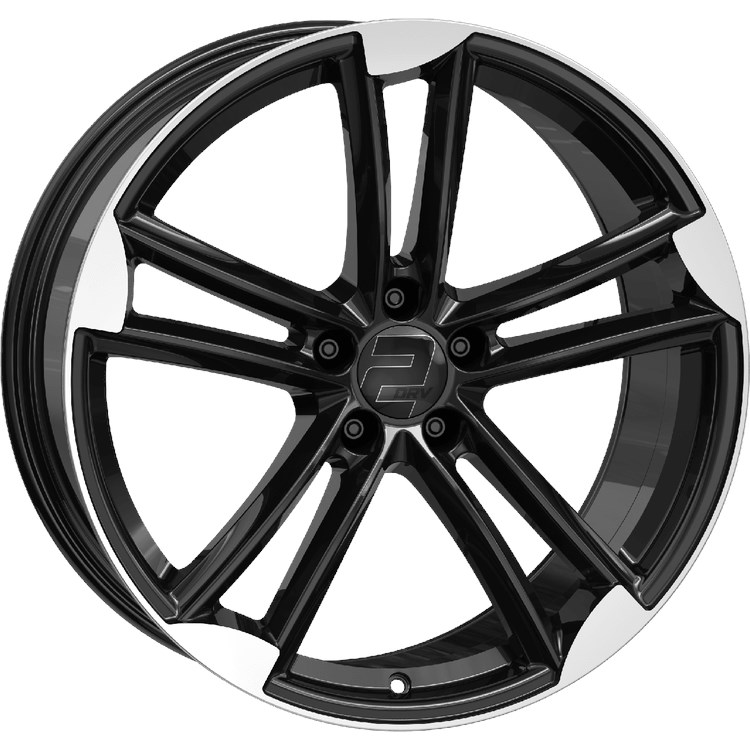 WHEELWORLD WH27 ZWART GEPOLIJST 4052894160120